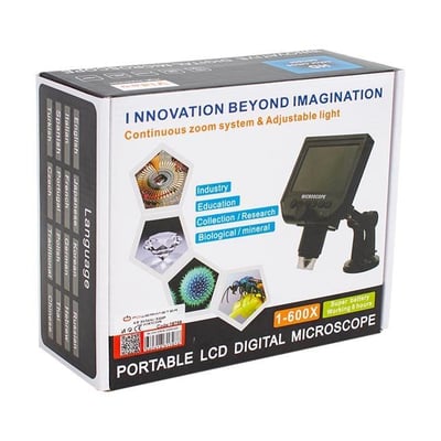 PowerMaster PM-18798 4.3 LCD Ekranlı 3.6 MP Taşınabilir HD Dijital Mikroskop