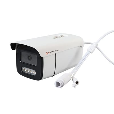 PowerMaster PM-19419 3-4MP IPC 4 Warm Led Metal Kasa Poeli IP Bullet Kamera