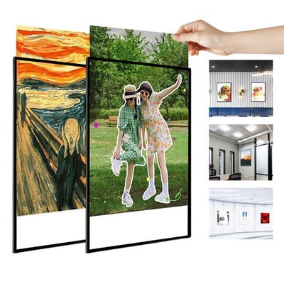 PowerMaster PM-21756 Ledli A2 Değiştirilebilir Reklam Poster Çerçevesi (Tabela)
