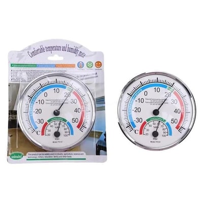 PowerMaster PM-24666 Analog Sıcaklık Nem Ölçer Termometre