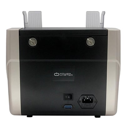 PowerMaster PM-25067 TRY-EUR-USD Sesli Karışık Ve Adet Para Sayma Makinesi 80W 60Db AC100-240V