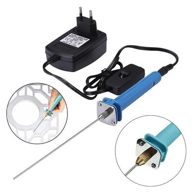 Powermaster PM-26761 Elektrikli 10 Cm Başlıklı 100-240V/25W Köpük Strafor Kesme Kalemi