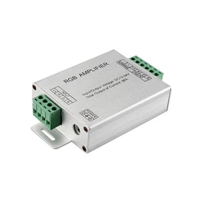 Powermaster PM-4877 12 Volt - 24 Volt 30 Amper RGB Şerit Led Amplifier (Repeater)