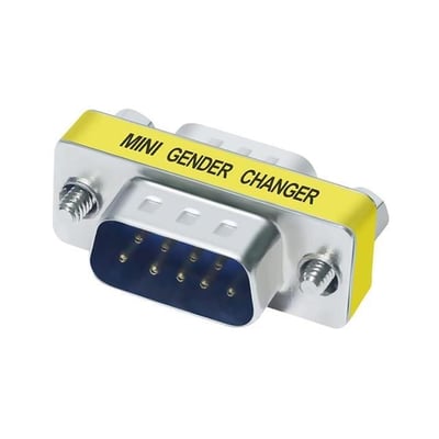 PowerMaster PM-5455 DB9 RS232 Erkek-Erkek (M2M) 9 Pin Çevirici Ara Adaptör