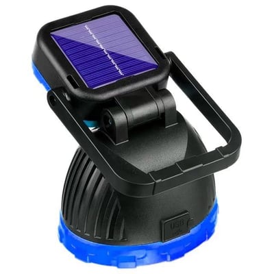 Powermaster PM-8033C 6 Modlu El Feneri ve Işıldak Acil Durum Lambası Solar Şarjlı
