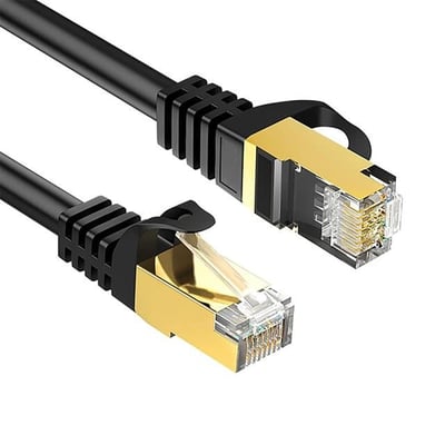 PowerMaster PMCAT71 Cat7 1 Metre 10Gbps 600MHz LAN Ethernet Kablosu - RJ45 26AWG Bakır