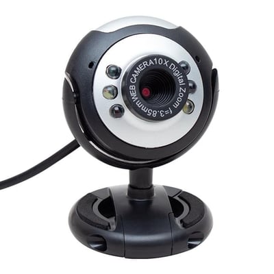 Powermaster 1.3 MP 10x Zoom Ledli Mikrofonlu Pc Webcam PM-3962