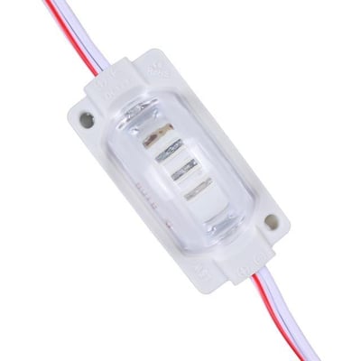 Powermaster 12 Volt 0.6 Watt RGB 2835 85 X 73 Mm IP65 240 - 260 Lümen 180 Derece Modül Led