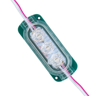 Powermaster 12 Volt 0.6 Watt Yeşil 2835 65 X 25 Mm IP65 120 Lümen 160 Derece Modül Led