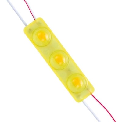 Powermaster 12 Volt 1.5 Watt Sarı 2835 69 X 16 Mm IP65 160 – 180 Lümen 160 Derece Modül Led