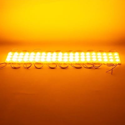 Powermaster 12 Volt 1.5 Watt Sarı 2835 69 X 16 Mm IP65 160 – 180 Lümen 160 Derece Modül Led