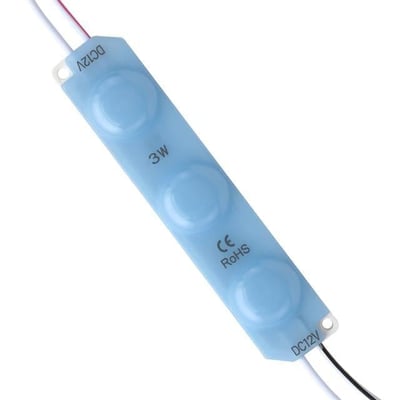 Powermaster 12 Volt 3 Watt Mavi 2835 Modül Led 70x15mm