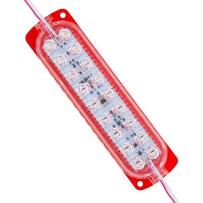 Powermaster 12 Volt 3.6 Watt Kırmızı Flaşlı Yanıp Sönen 2835 Modül Led