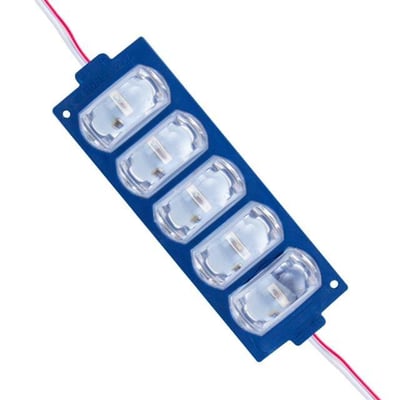 Powermaster 12 Volt 4 Watt Mavi 3030 10 X 53.8 Mm IP65 260 – 280 Lümen 180 Derece Modül Led