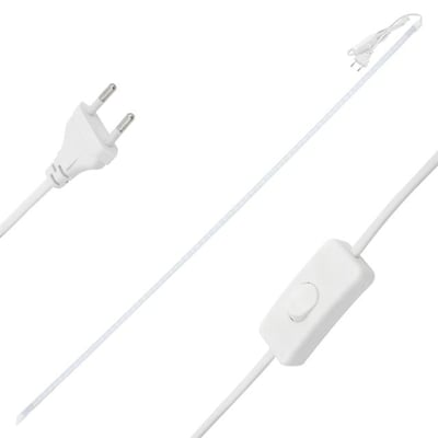 Powermaster 220V-20W Anahtarlı 80-90 Lümen 144 Led 120 Cm Beyaz Kasa Seyyar Çubuk Led PWR-6933