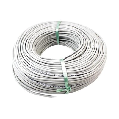 Powermaster 3 Telli 1 Hat 1 Çift 100 Metre Telefon Hat Kablosu (1*2+1*0.50)