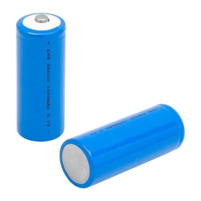 Powermaster 3.7 Volt 7500 mAh ICR 26650 Şarj Edilebilir Pil PM-14630