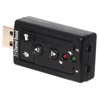Powermaster 7.1 Ch USB 2.0 Ses Kartı PM-18063