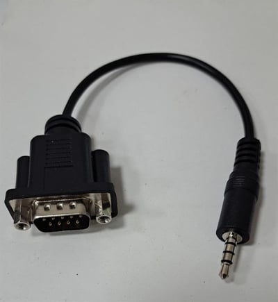 Powermaster 9 Pin Rs232 Erkek - 3.5 Mm Stereo Erkek 3 Boğumlu Jack Kablo