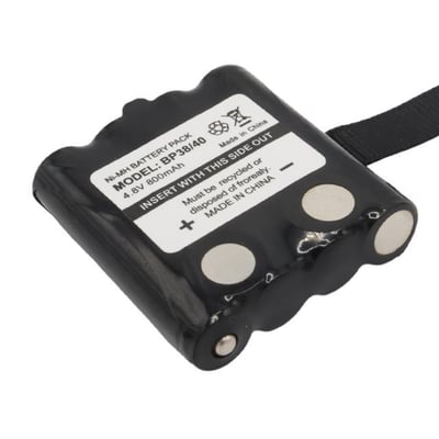Powermaster BP38/40 NI-MH 4.8 Volt 700mAh Cobra Telsiz Pili Şarj Edilebilir Şarjlı 4xAAA