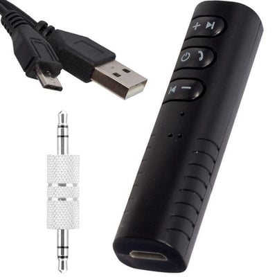 Powermaster BT-801 Oto Araç Bluetooth Aux Müzik Alıcı Çevirici Kiti