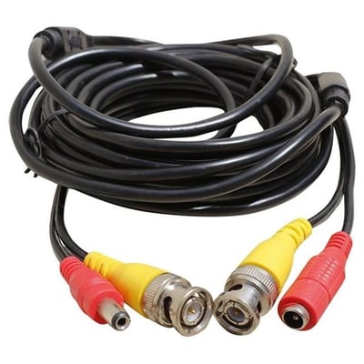 Powermaster Bnc-Bnc - Power Kablo Dişi-Erkek Jack’lı 5 Metre