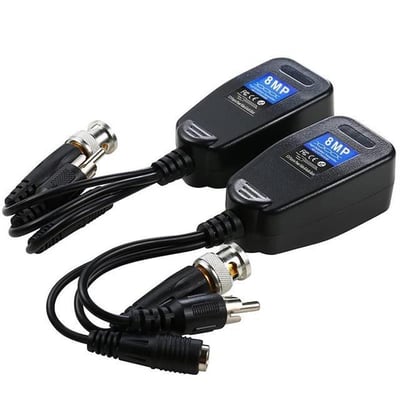 Powermaster Bnc To Rj45 Video Balun - Power - Audio Konnektör PM-3899PVA