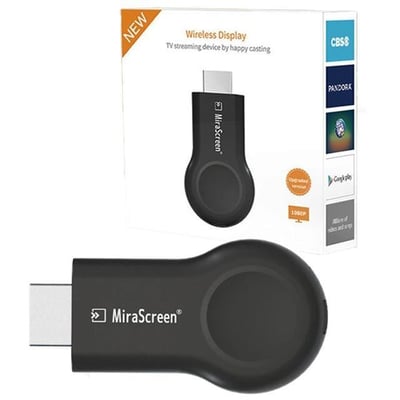 MiraScreen MX Pro Kablosuz Görüntü Aktarıcı HDMI Dongle (1080P Full HD, AirPlay & Miracast Destekli)