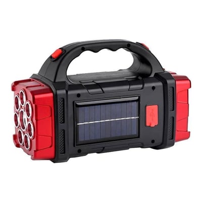 Powermaster HB-1678 Solarlı USB Çıkışlı Şarjlı 38 Watt Kamp Feneri