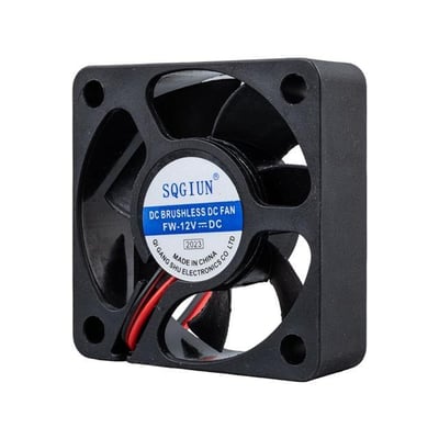 Powermaster IC-216 2P Kablolu 50X50X15 Mm 12 Volt Fırçasız DC Kasa Fanı