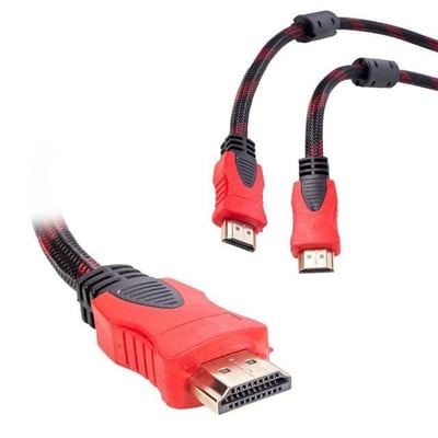 Powermaster PM-8800 3 Metre Yüksek Hızlı 1.4V HDMI Kablosu 1080p-4K-3D Dayanıklı Örgülü Dış Kılıf