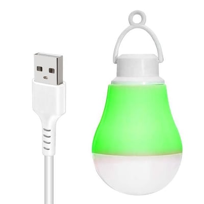 Powermaster PM-12765 Beyaz 5 Volt - 5 Watt 1 Metre Usb Kablolu Beyaz Led Ampul