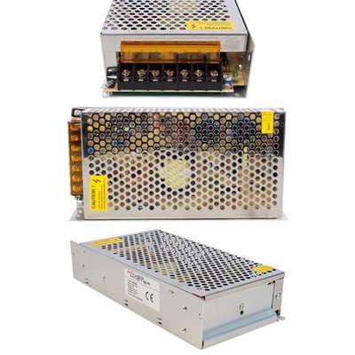 Powermaster PM-14068 12 Volt - 12.5 Amper Metal Kasa Adaptör