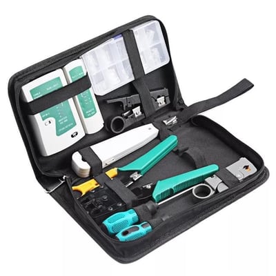 Powermaster PM-15953 RJ9-RJ11-RJ45 3lü Penseli Kablo Test ve Onarım Seti