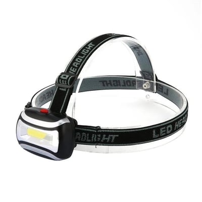 Powermaster PM-1849 Cob Led 3 Modlu 90 Derece Ayarlanabilir Pilli Kafa Feneri