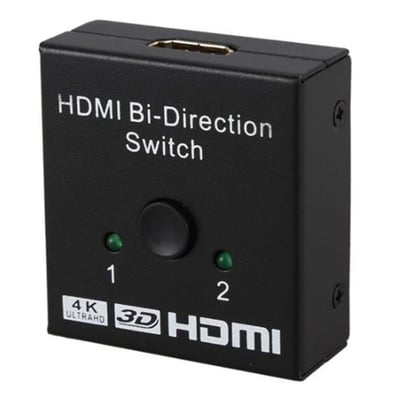 Powermaster PM-19903 Çift Yönlü 2 Port HDMI Splitter Çoklayıcı Birleştirici Switch