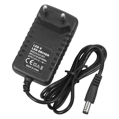 Powermaster PM-2266 12 Volt - 1 Amper 5.5*2.5 Mm Uçlu Priz Tipi Matkap Şarj Adaptörü