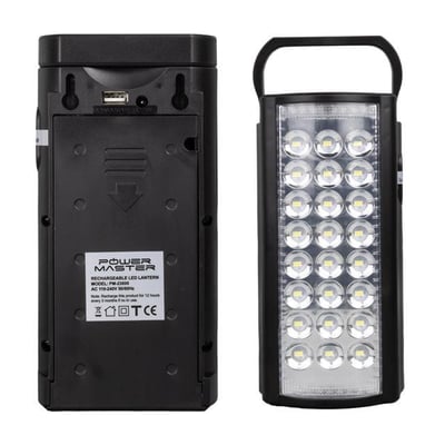 Powermaster PM-23800 Telefon Şarj Edebilen 24 Ledli Çok Fonksiyonlu Işıldak