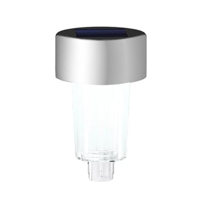 Powermaster PM-26961 Metal Gövdeli Dc 5V Beyaz Solar Balkon-Havuz-Bahçe Lambası (6lı Paket)