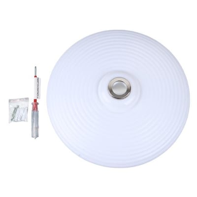 Powermaster PM-27330 Beyaz 35*10.5 Cm 24 Watt Bluetooth Hoparlörlü Tavan Aydınlatma (AL-BL303) Tornavida Hediyeli