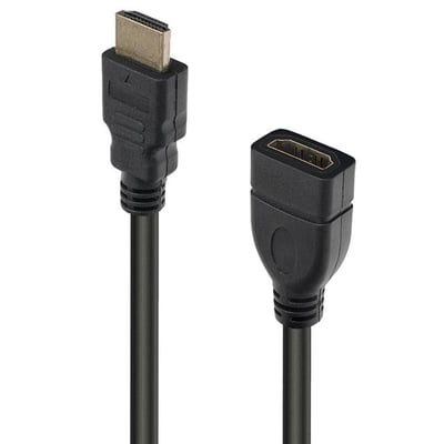 Powermaster PM-29568 HDMI Erkek HDMI Dişi 1 Metre Uzatma Kablo