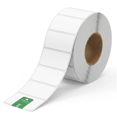 Powermaster PM-29887 Termal 40x60 Mm Etiket Yazıcı Makinesi 120li Rulo Etiketi