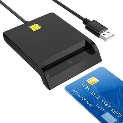 Powermaster PM-29960 USB Akıllı Kart Okuyucu CAC Reader