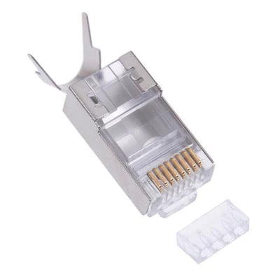 Powermaster PM-3734 RJ45 CAT7 Konnektör Jack Soket (Tekli)