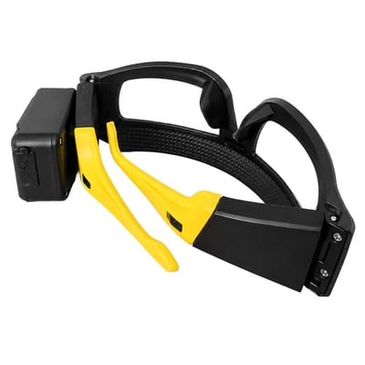 Powermaster PM-37843 İndüksiyonlu Koruyucu Gözlük ve Kafa Lambası Şarjlı Çift LEDli