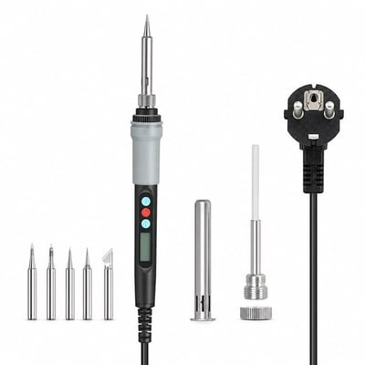 Powermaster PM-37867 90W Dijital Ayarlanabilir Isılı Lehim Makinesi Kalem Havya