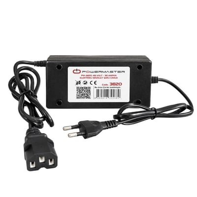 Powermaster PM-3820 48 Volt - 38 Amper Elektrikli Bisiklet Şarj Cihazı