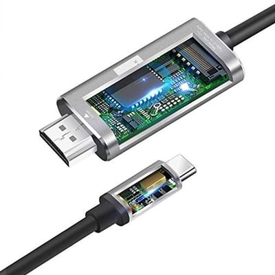 Powermaster PM-6921 2 Metre Type-C To HDMI Kablo