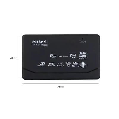 Powermaster PM-9066 TF-SD-MMC-Mini-Micro SD Çoklu USB Kart Okuyucu