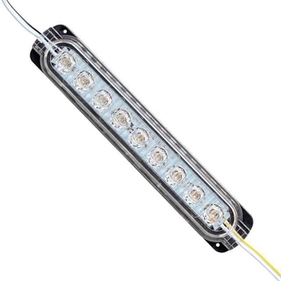 Powermaster Parlak Yanıp Sönen RGB 24 Volt 1.2 Watt 2835 Modül Led 14*32.5